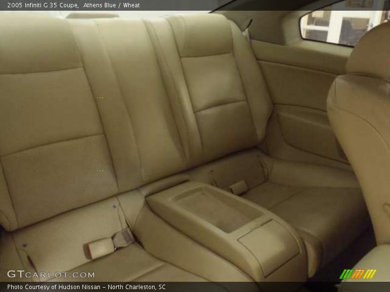 Athens Blue / Wheat 2005 Infiniti G 35 Coupe