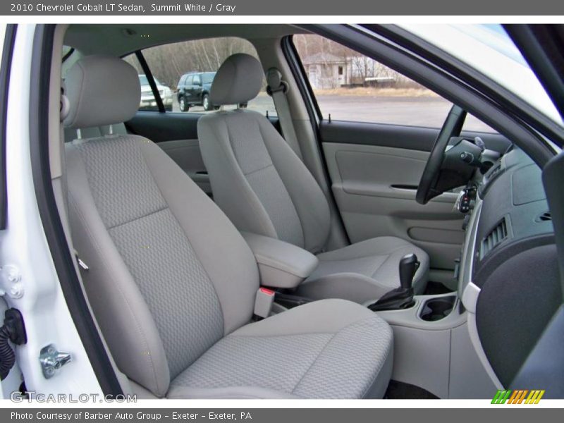Summit White / Gray 2010 Chevrolet Cobalt LT Sedan
