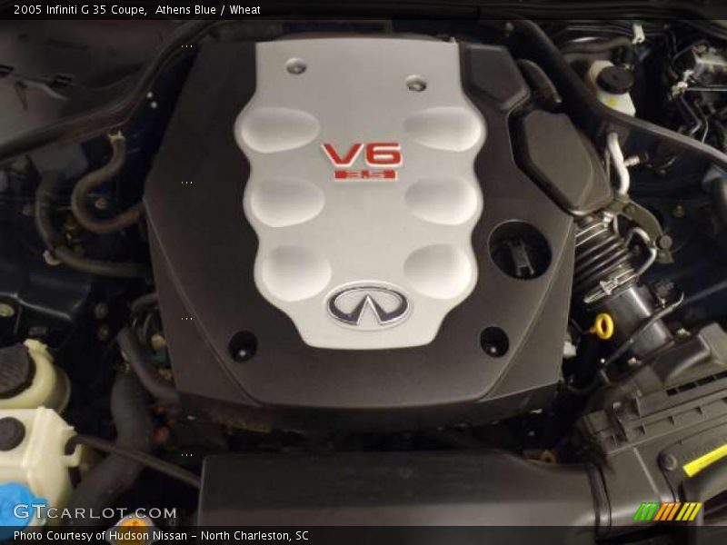 Athens Blue / Wheat 2005 Infiniti G 35 Coupe