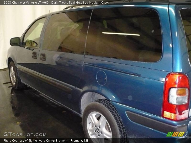 Dark Tropic Teal Metallic / Medium Gray 2003 Chevrolet Venture LT AWD