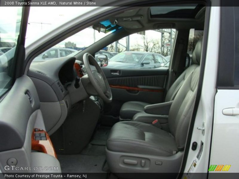 Natural White / Stone 2008 Toyota Sienna XLE AWD