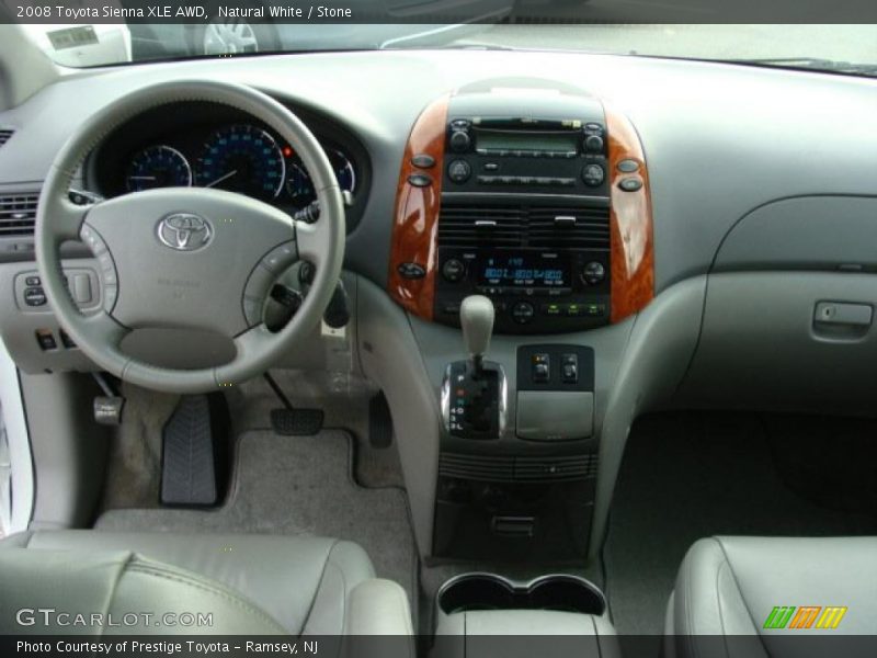 Natural White / Stone 2008 Toyota Sienna XLE AWD