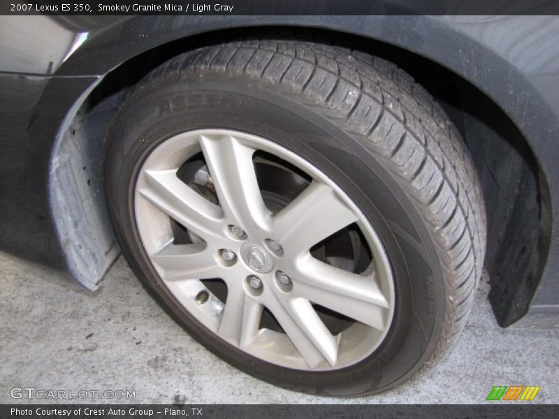 Smokey Granite Mica / Light Gray 2007 Lexus ES 350