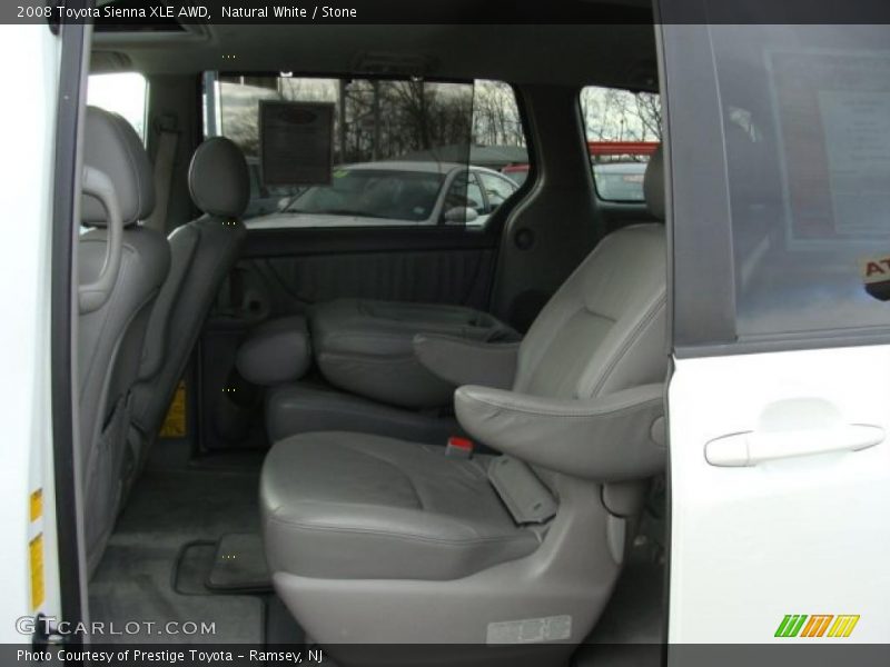 Natural White / Stone 2008 Toyota Sienna XLE AWD