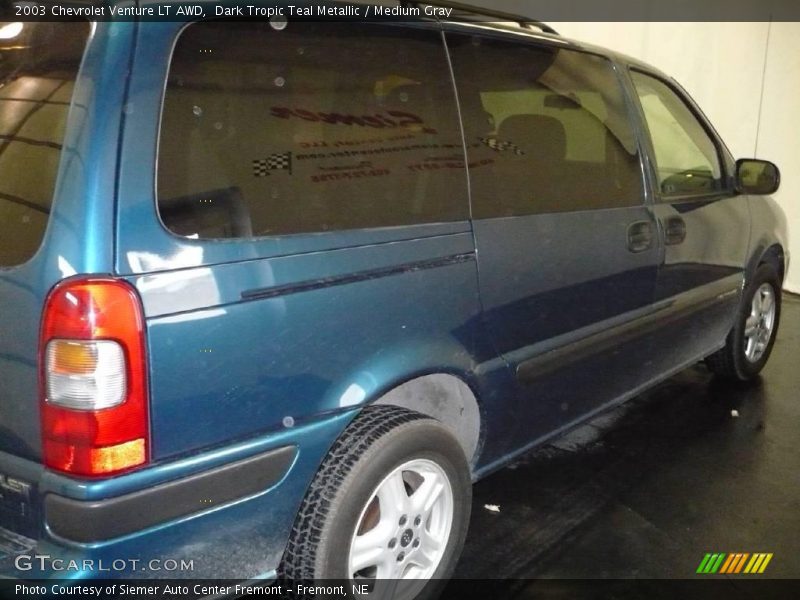 Dark Tropic Teal Metallic / Medium Gray 2003 Chevrolet Venture LT AWD