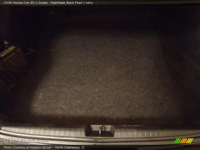 Nighthawk Black Pearl / Ivory 2008 Honda Civic EX-L Sedan