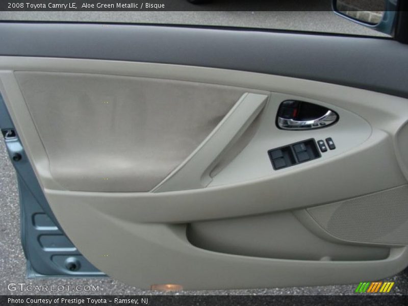 Aloe Green Metallic / Bisque 2008 Toyota Camry LE