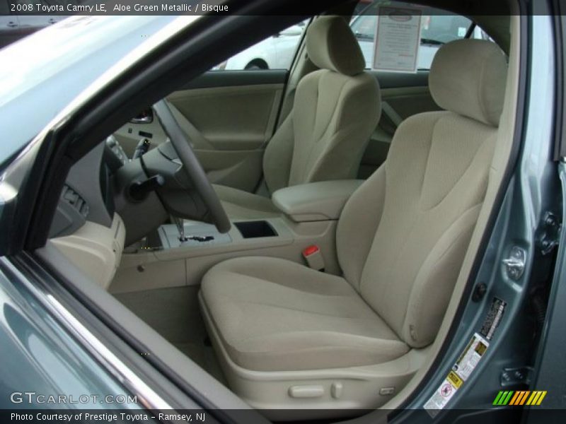 Aloe Green Metallic / Bisque 2008 Toyota Camry LE