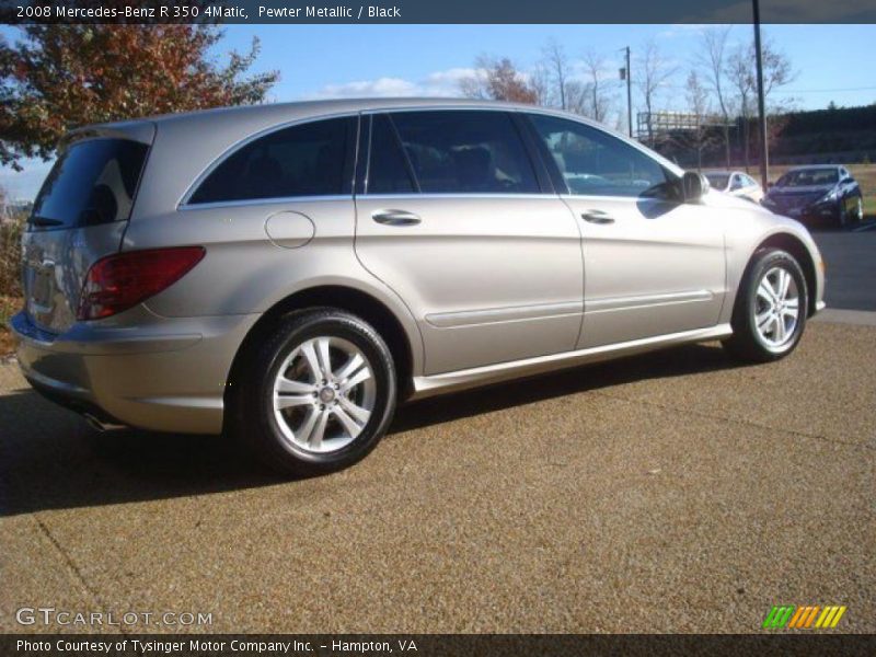 Pewter Metallic / Black 2008 Mercedes-Benz R 350 4Matic