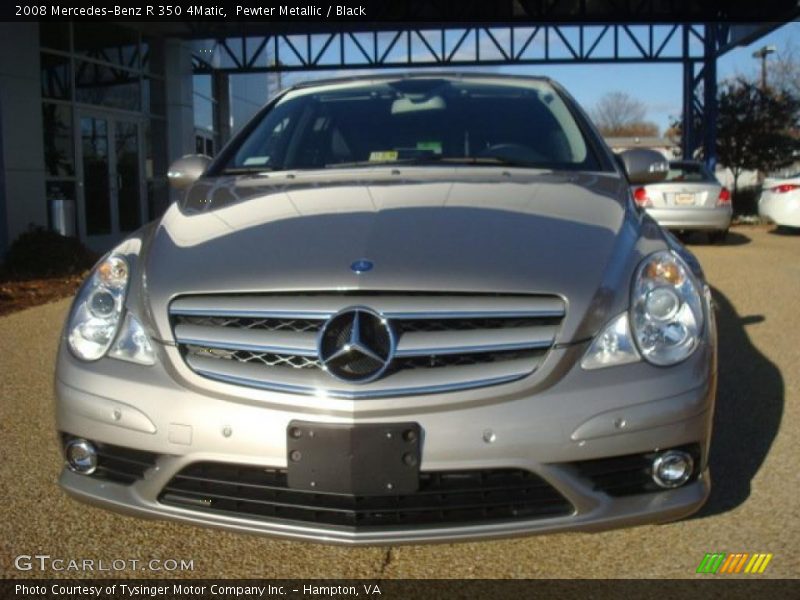 Pewter Metallic / Black 2008 Mercedes-Benz R 350 4Matic