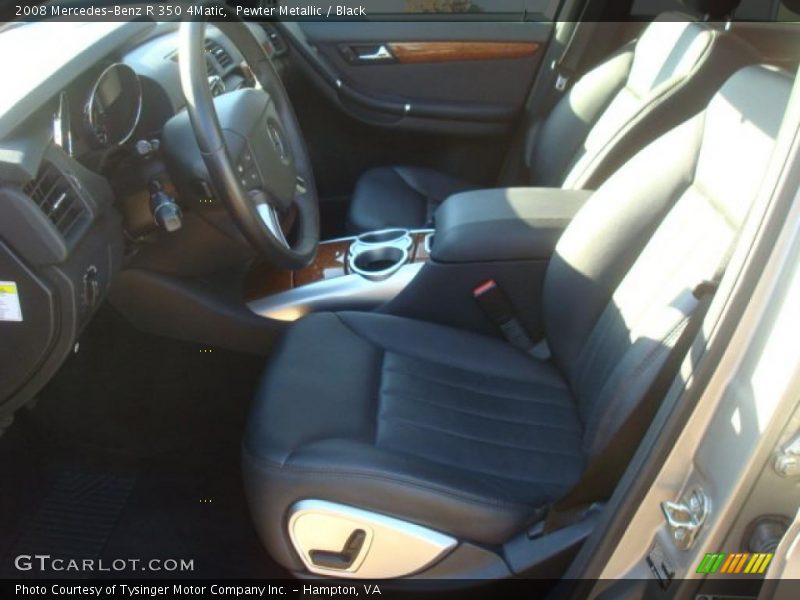 Pewter Metallic / Black 2008 Mercedes-Benz R 350 4Matic
