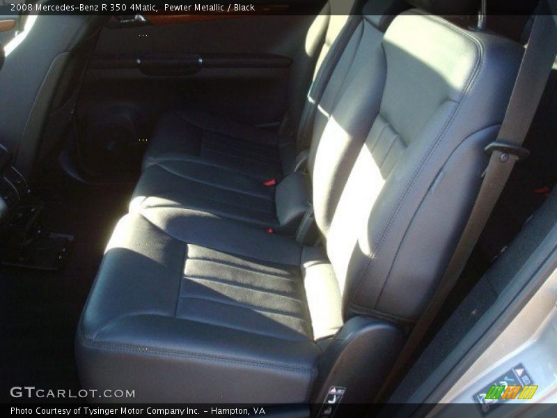 Pewter Metallic / Black 2008 Mercedes-Benz R 350 4Matic