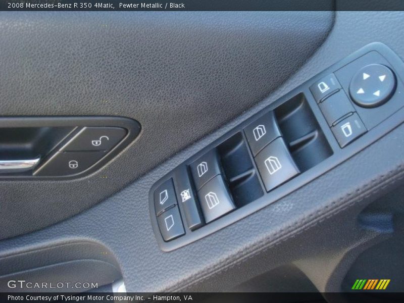 Pewter Metallic / Black 2008 Mercedes-Benz R 350 4Matic