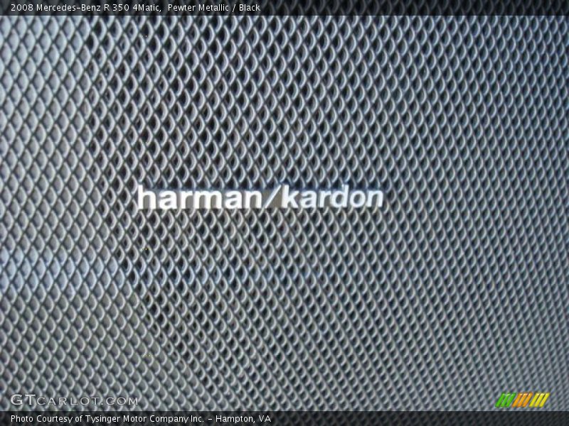 Pewter Metallic / Black 2008 Mercedes-Benz R 350 4Matic