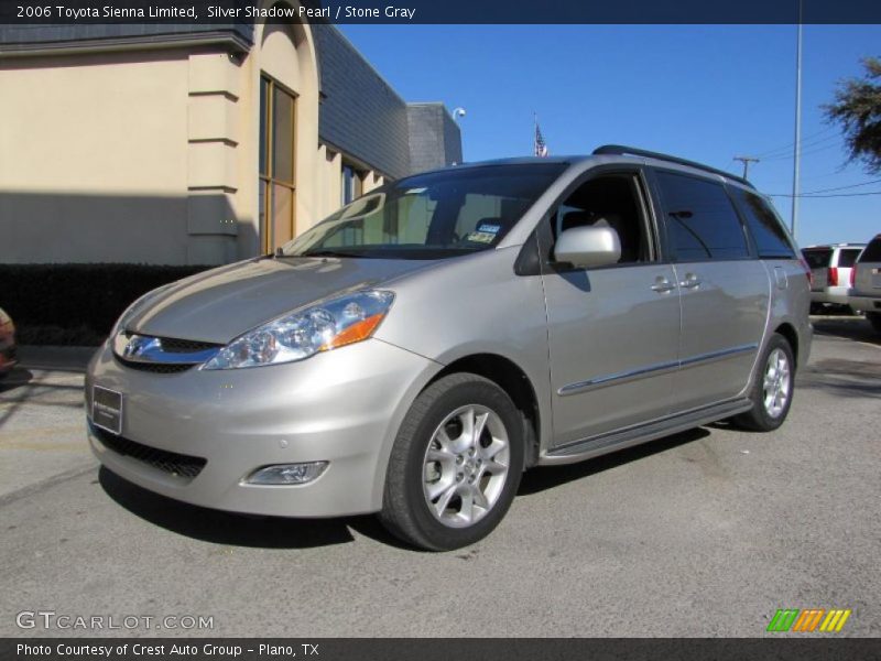 Silver Shadow Pearl / Stone Gray 2006 Toyota Sienna Limited