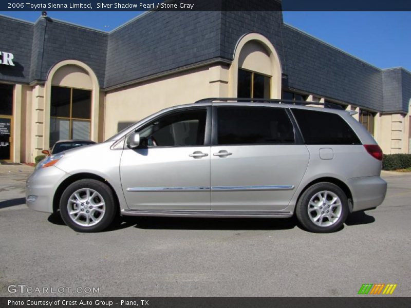 Silver Shadow Pearl / Stone Gray 2006 Toyota Sienna Limited