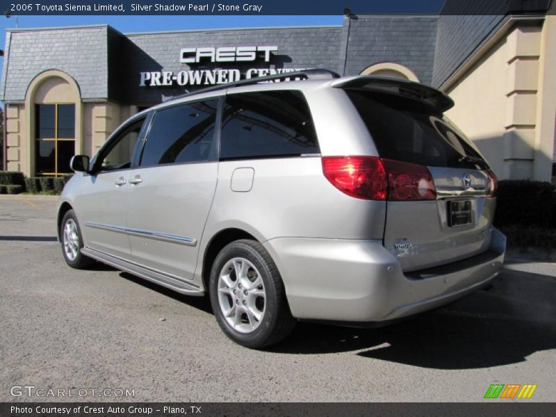 Silver Shadow Pearl / Stone Gray 2006 Toyota Sienna Limited