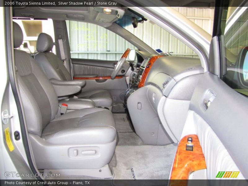 Silver Shadow Pearl / Stone Gray 2006 Toyota Sienna Limited