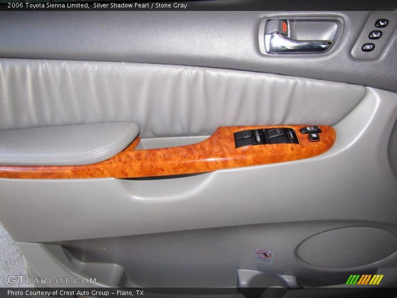 Silver Shadow Pearl / Stone Gray 2006 Toyota Sienna Limited