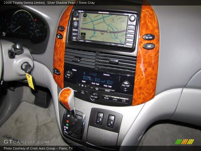 Silver Shadow Pearl / Stone Gray 2006 Toyota Sienna Limited