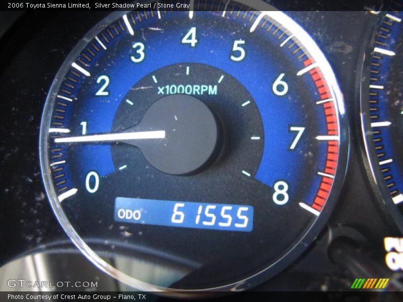 Silver Shadow Pearl / Stone Gray 2006 Toyota Sienna Limited