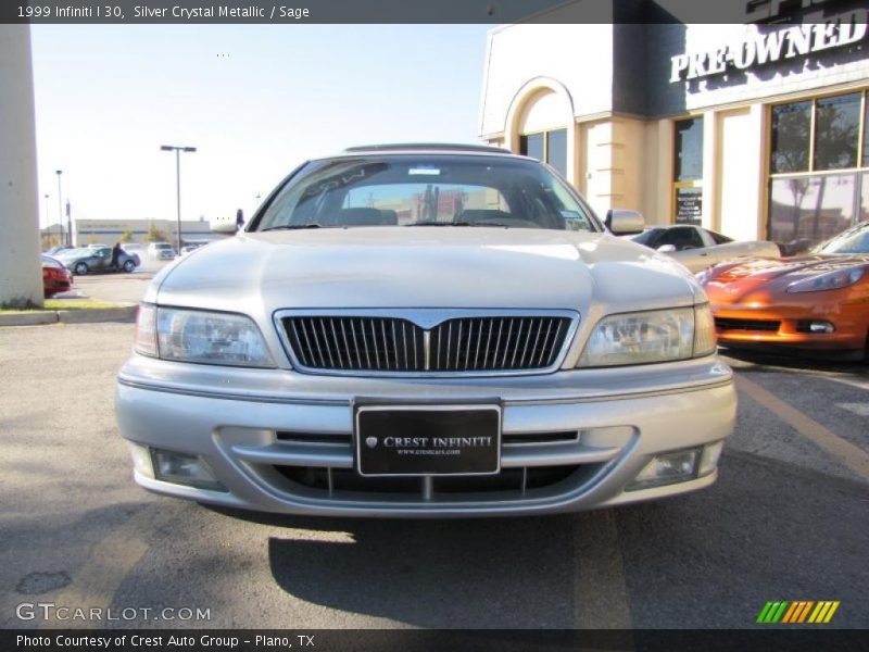 Silver Crystal Metallic / Sage 1999 Infiniti I 30