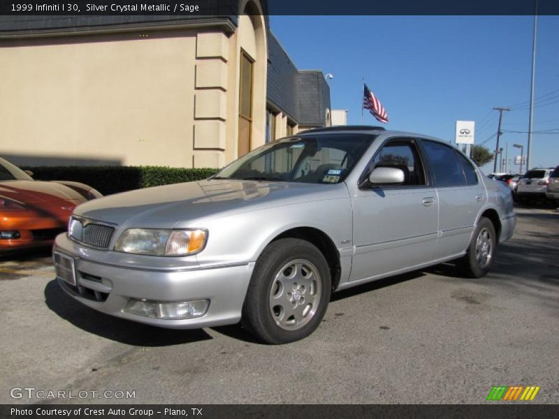 Silver Crystal Metallic / Sage 1999 Infiniti I 30