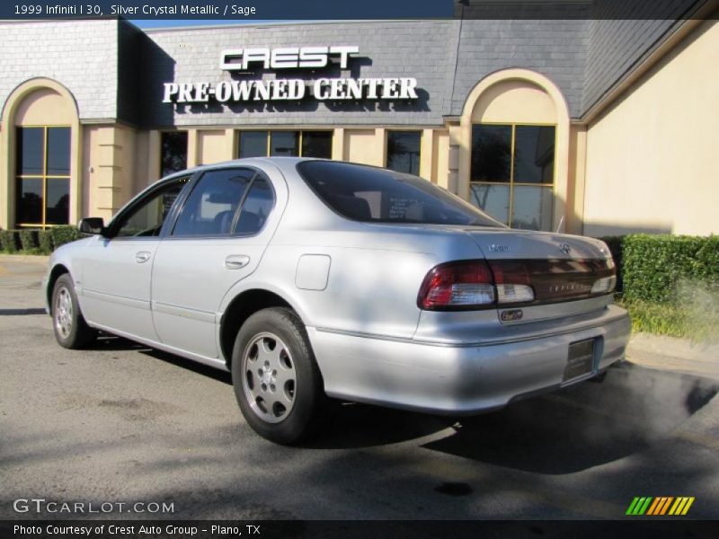 Silver Crystal Metallic / Sage 1999 Infiniti I 30