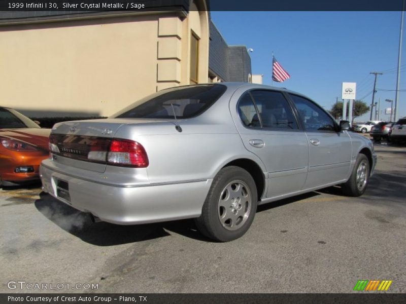 Silver Crystal Metallic / Sage 1999 Infiniti I 30