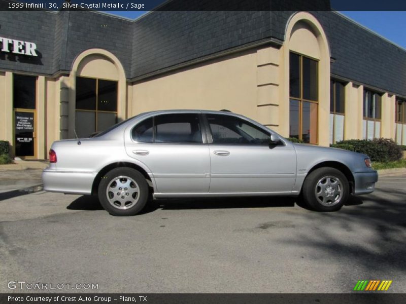 Silver Crystal Metallic / Sage 1999 Infiniti I 30