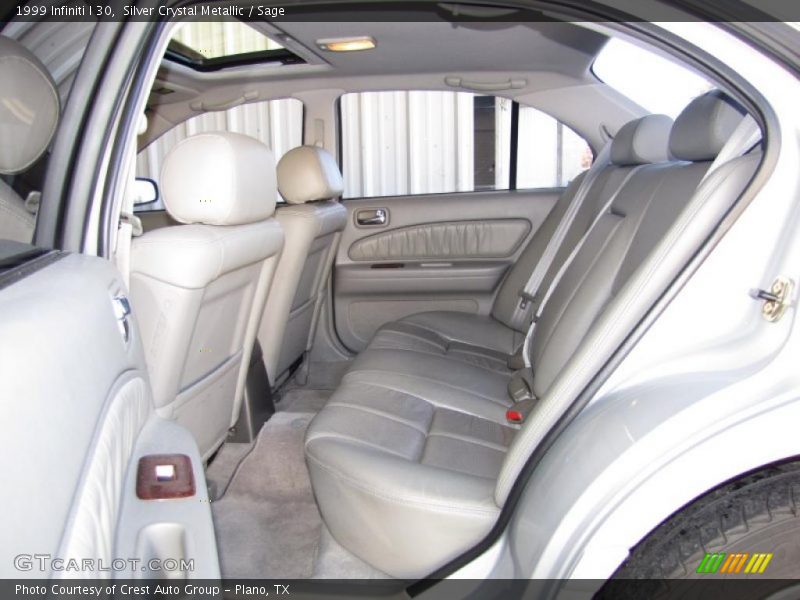 Silver Crystal Metallic / Sage 1999 Infiniti I 30