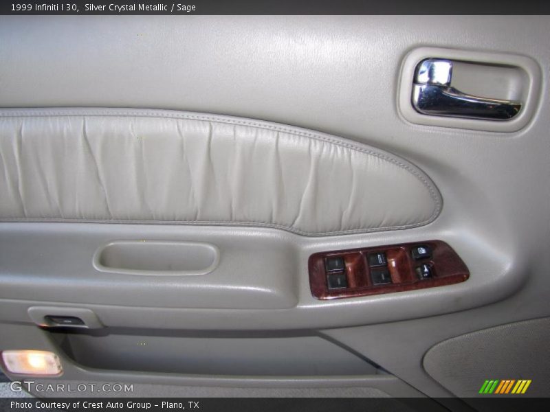 Silver Crystal Metallic / Sage 1999 Infiniti I 30