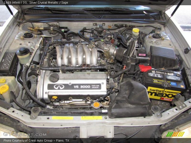 Silver Crystal Metallic / Sage 1999 Infiniti I 30