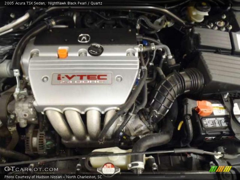 Nighthawk Black Pearl / Quartz 2005 Acura TSX Sedan
