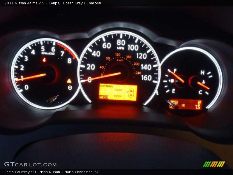 Ocean Gray / Charcoal 2011 Nissan Altima 2.5 S Coupe