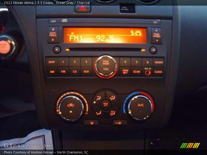 Ocean Gray / Charcoal 2011 Nissan Altima 2.5 S Coupe