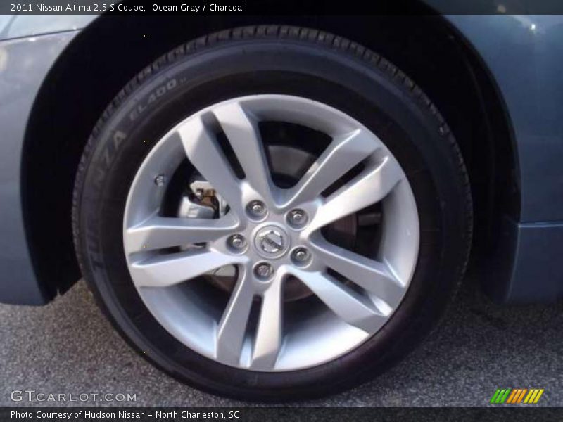 Ocean Gray / Charcoal 2011 Nissan Altima 2.5 S Coupe