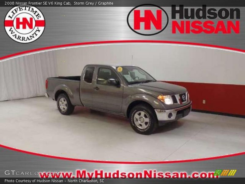 Storm Grey / Graphite 2008 Nissan Frontier SE V6 King Cab