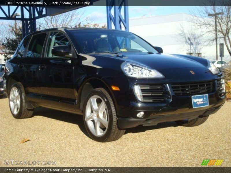 Front 3/4 View of 2008 Cayenne S