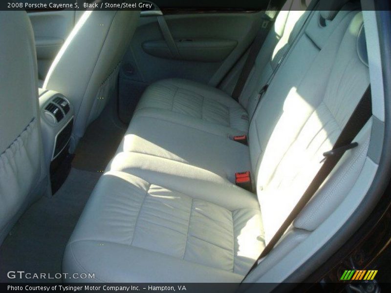 Black / Stone/Steel Grey 2008 Porsche Cayenne S