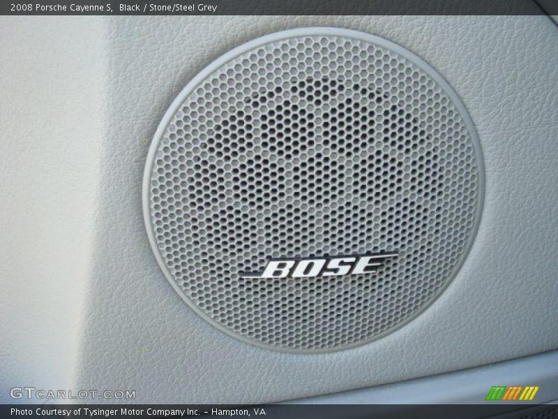 Black / Stone/Steel Grey 2008 Porsche Cayenne S