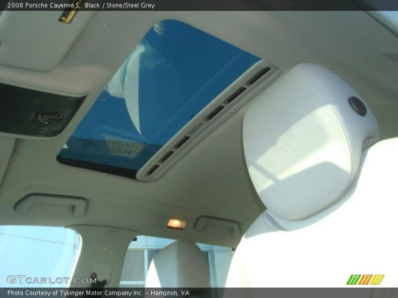 Sunroof of 2008 Cayenne S