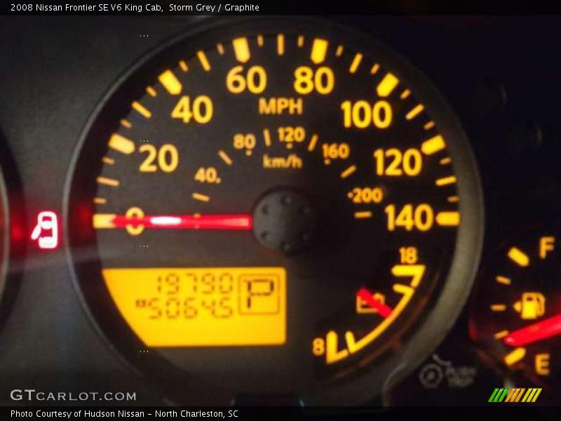Storm Grey / Graphite 2008 Nissan Frontier SE V6 King Cab
