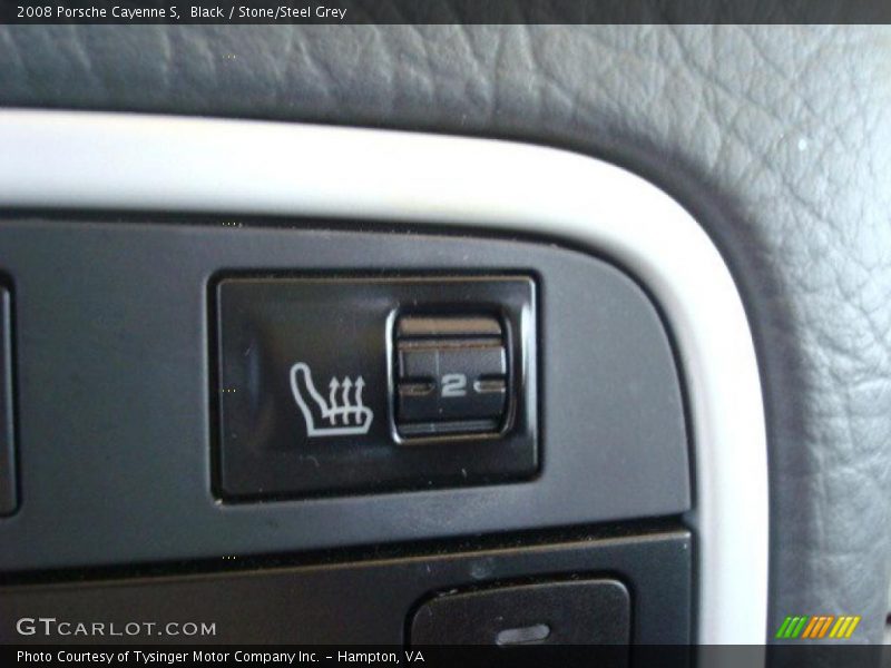 Black / Stone/Steel Grey 2008 Porsche Cayenne S