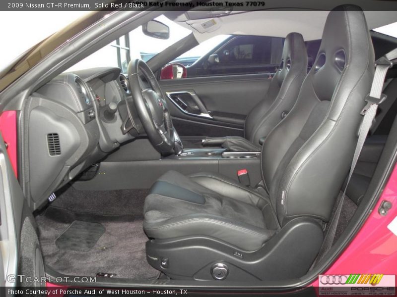  2009 GT-R Premium Black Interior