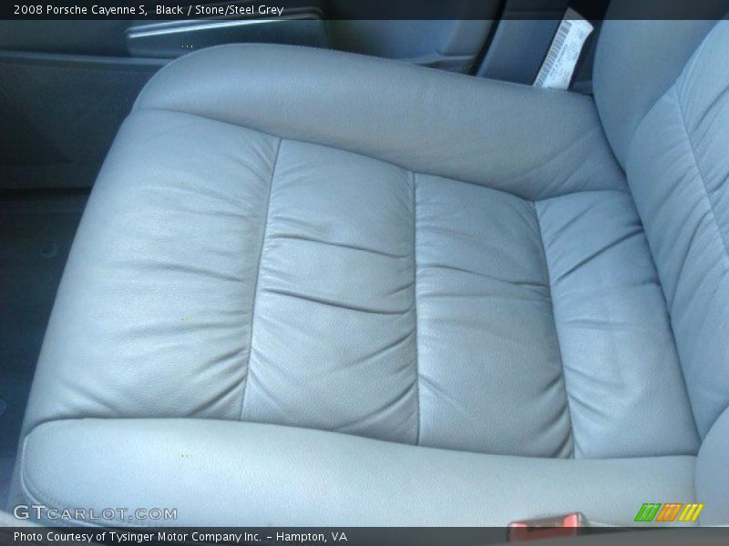 Black / Stone/Steel Grey 2008 Porsche Cayenne S