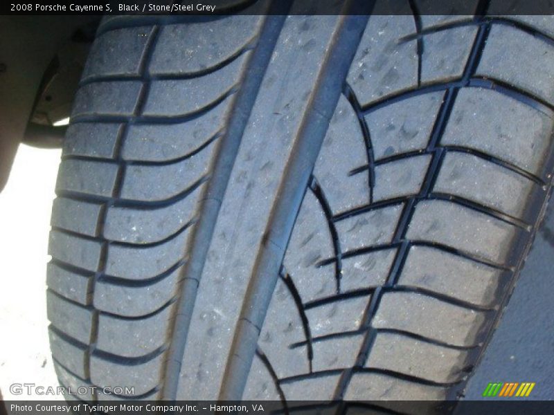 Black / Stone/Steel Grey 2008 Porsche Cayenne S