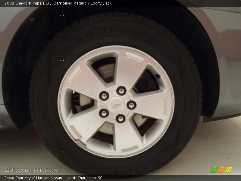 Dark Silver Metallic / Ebony Black 2008 Chevrolet Impala LT