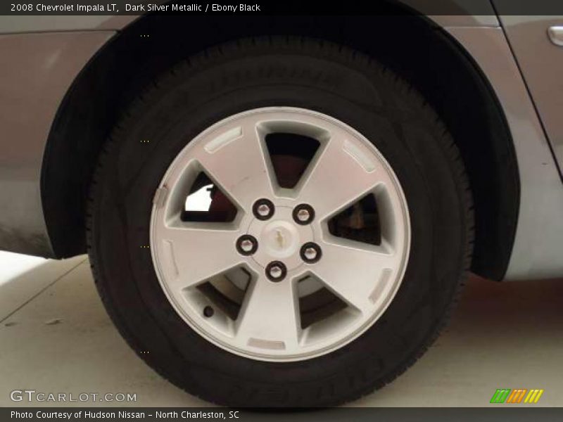 Dark Silver Metallic / Ebony Black 2008 Chevrolet Impala LT