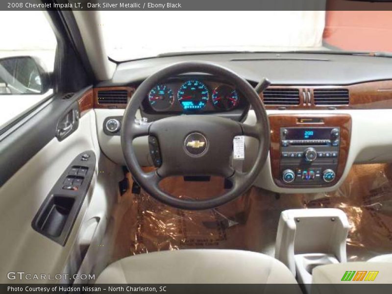 Dark Silver Metallic / Ebony Black 2008 Chevrolet Impala LT